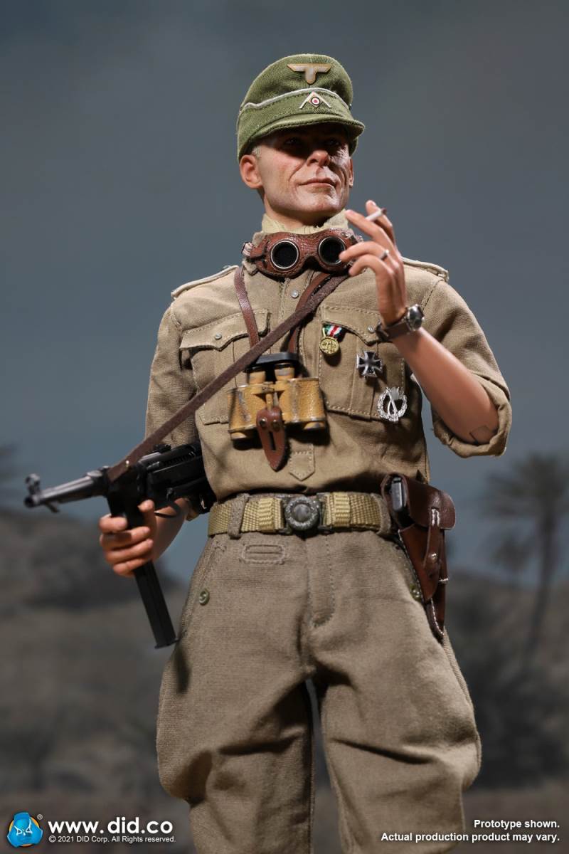 Captain of the WWII African Army Defense Forces 1/6