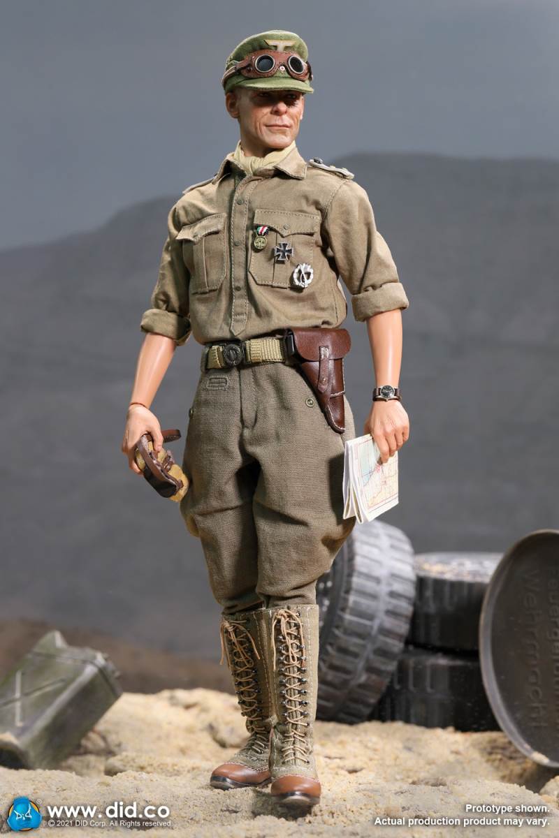 Captain of the WWII African Army Defense Forces 1/6