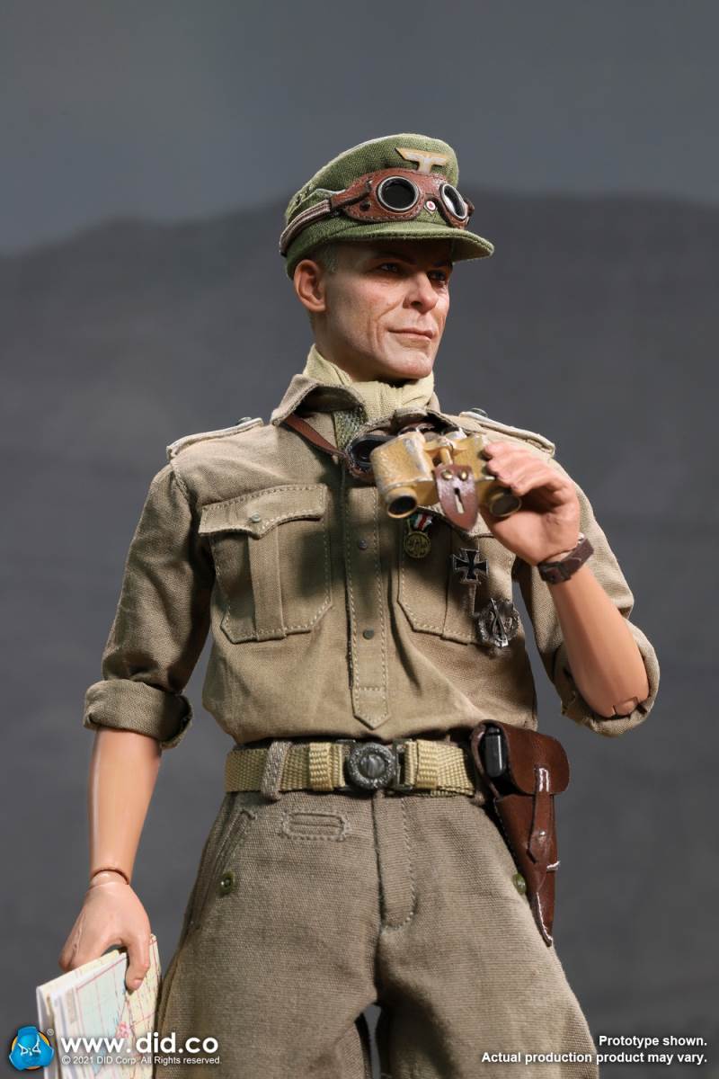 Captain of the WWII African Army Defense Forces 1/6