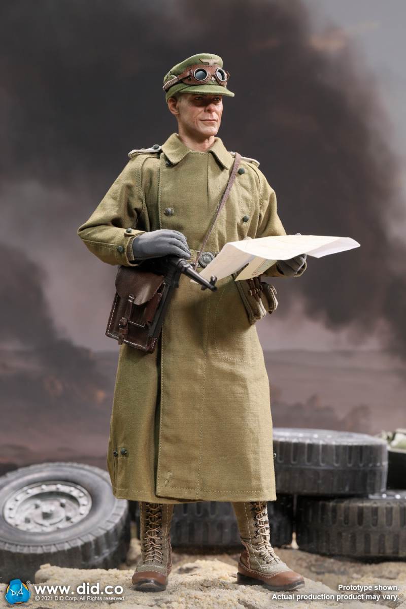 Captain of the WWII African Army Defense Forces 1/6