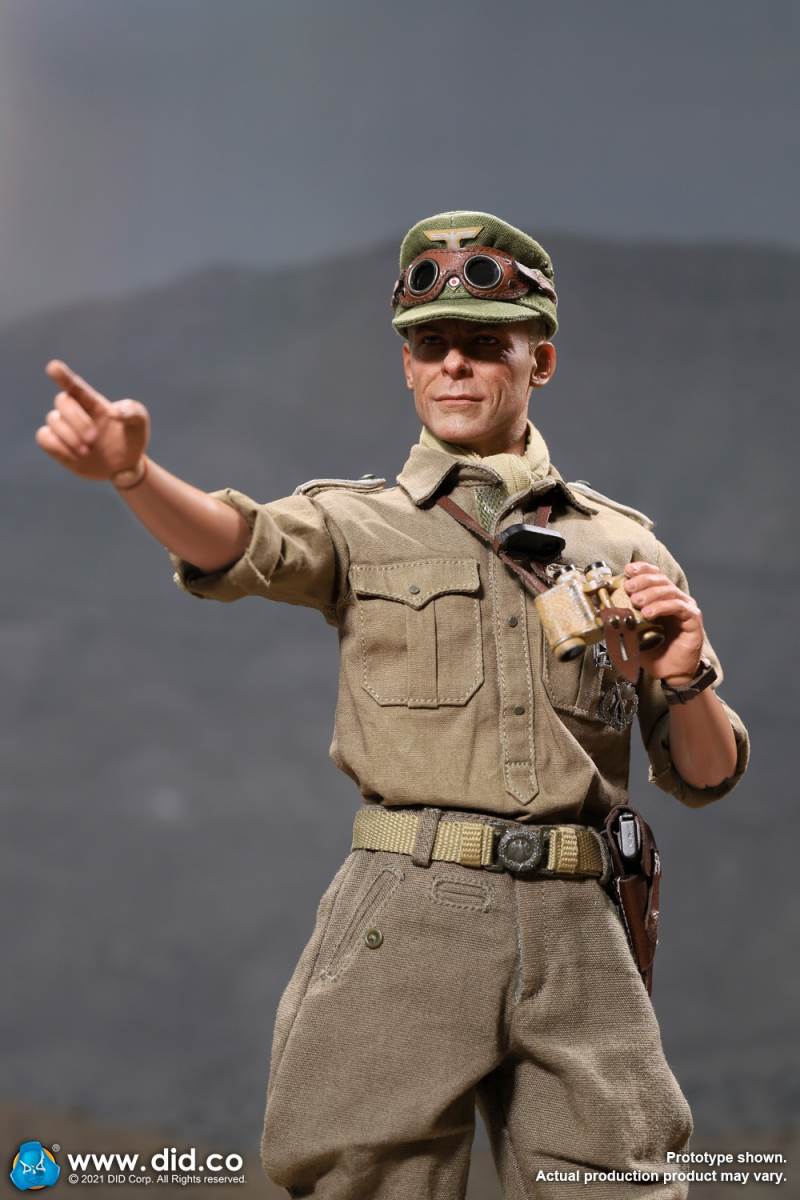 Captain of the WWII African Army Defense Forces 1/6