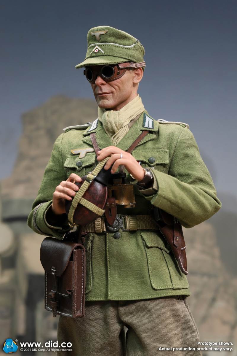 Captain of the WWII African Army Defense Forces 1/6