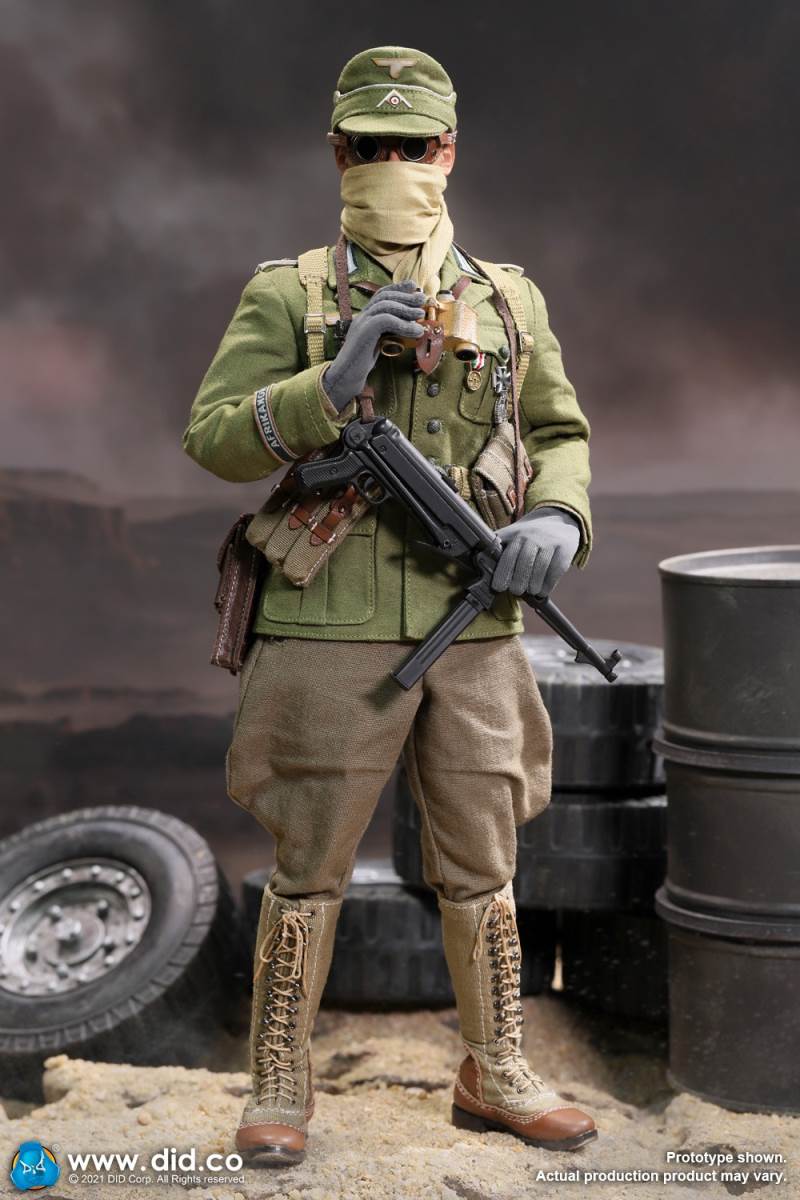 Captain of the WWII African Army Defense Forces 1/6