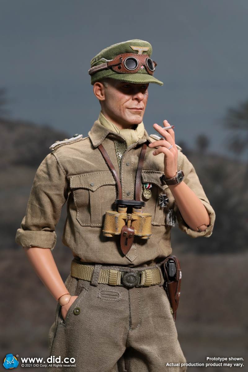 Captain of the WWII African Army Defense Forces 1/6
