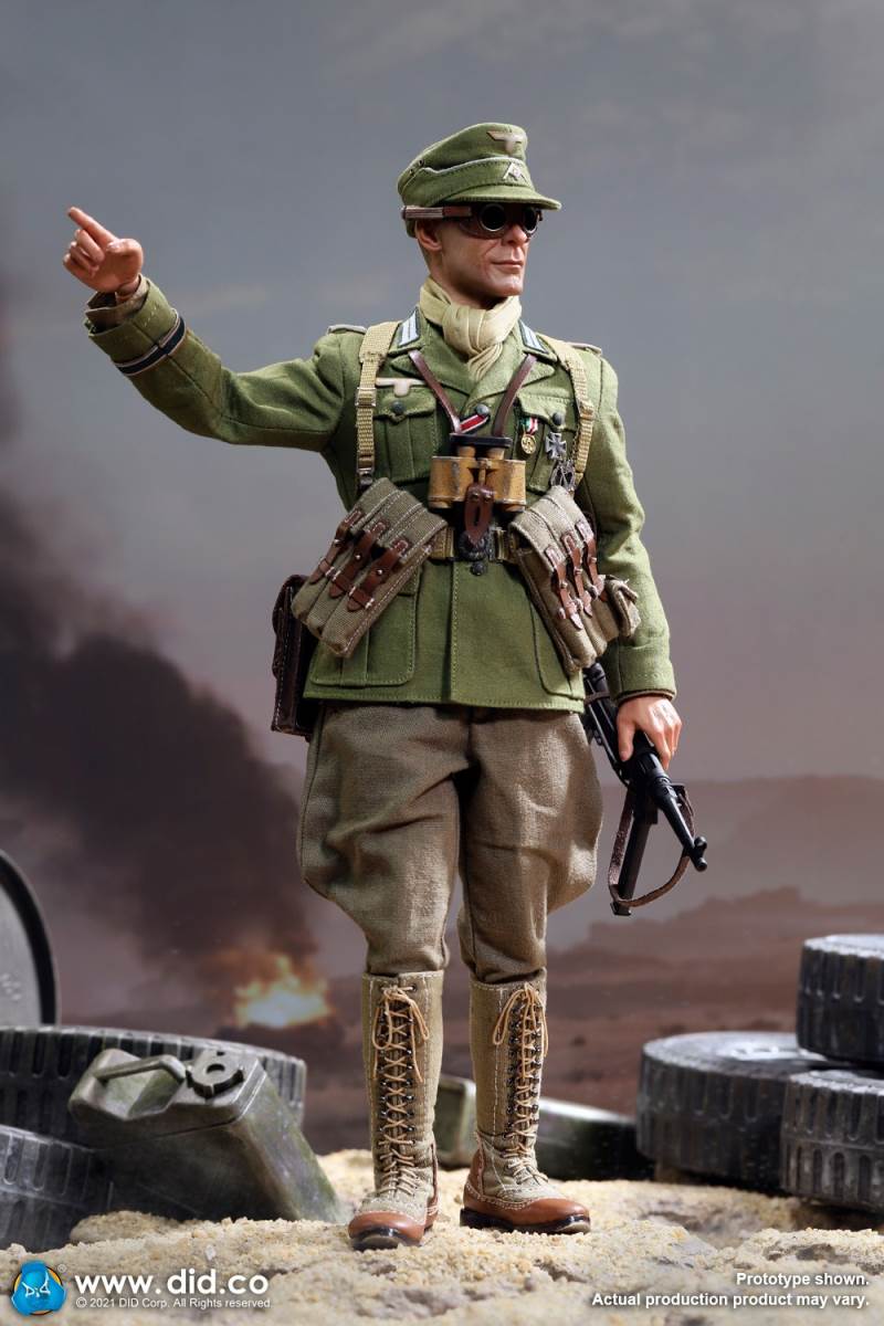Captain of the WWII African Army Defense Forces 1/6