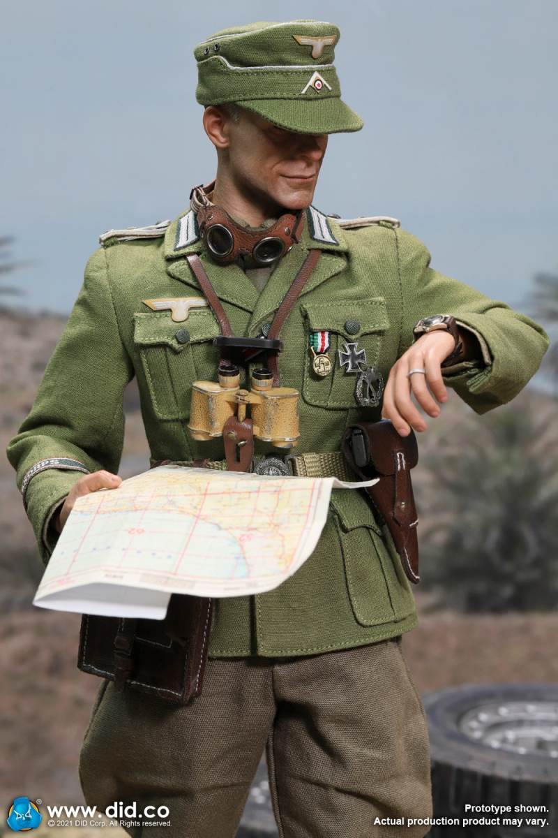 Captain of the WWII African Army Defense Forces 1/6
