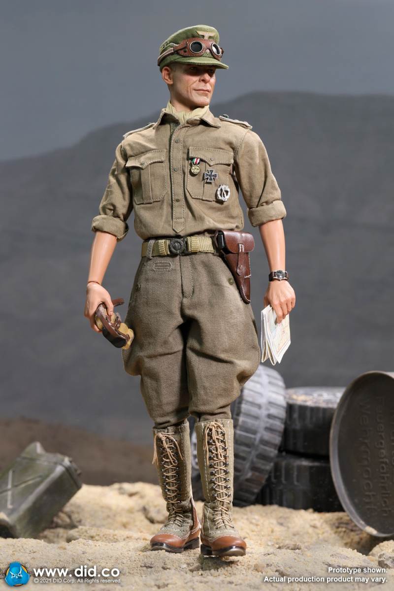 Captain of the WWII African Army Defense Forces 1/6