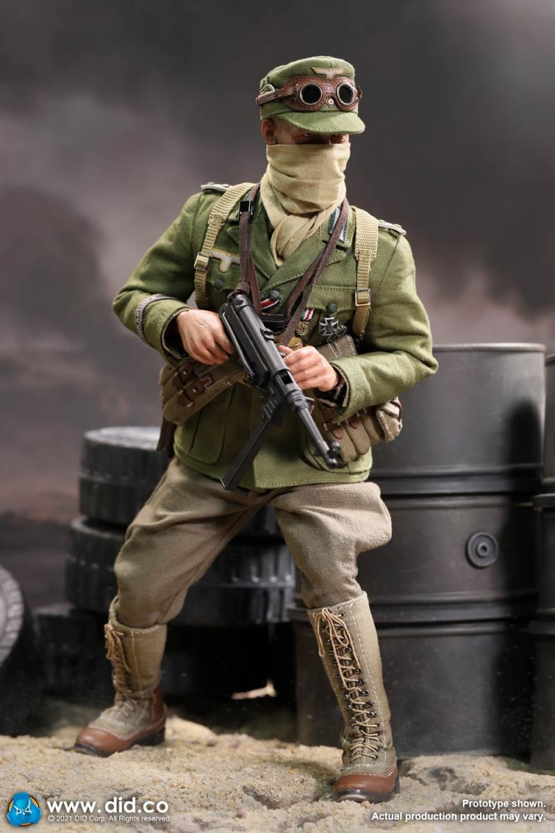 Captain of the WWII African Army Defense Forces 1/6