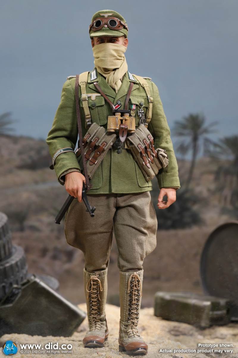 Captain of the WWII African Army Defense Forces 1/6