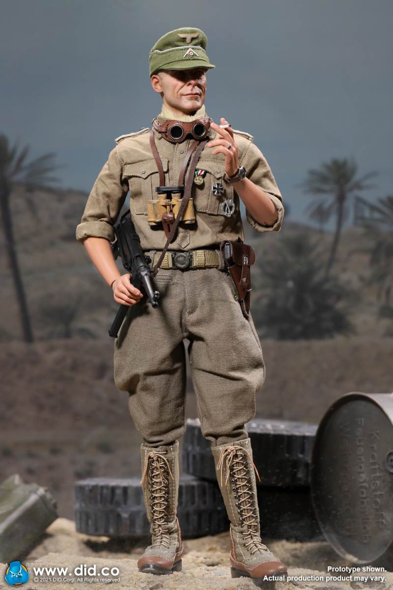 Captain of the WWII African Army Defense Forces 1/6