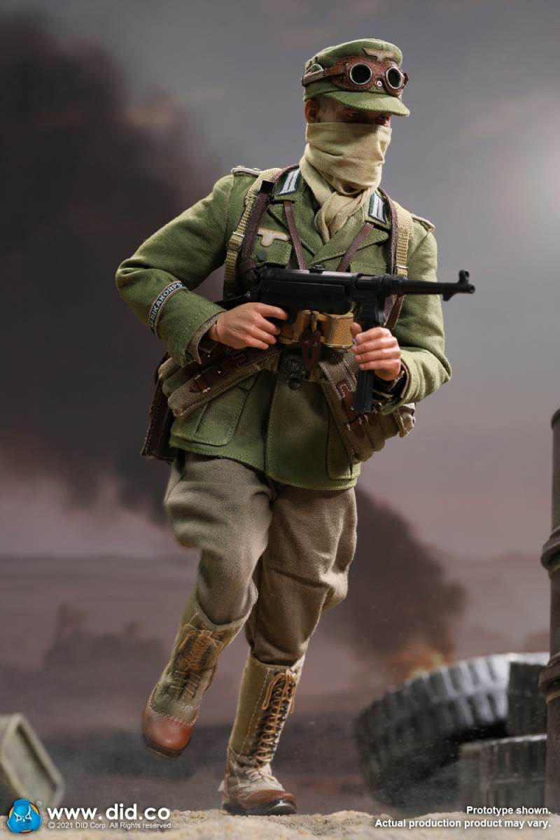 Captain of the WWII African Army Defense Forces 1/6