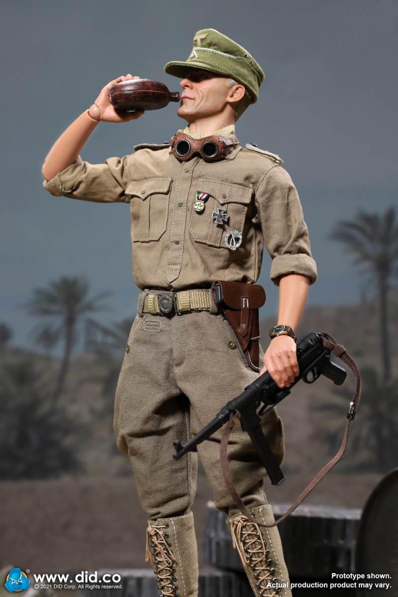 Captain of the WWII African Army Defense Forces 1/6