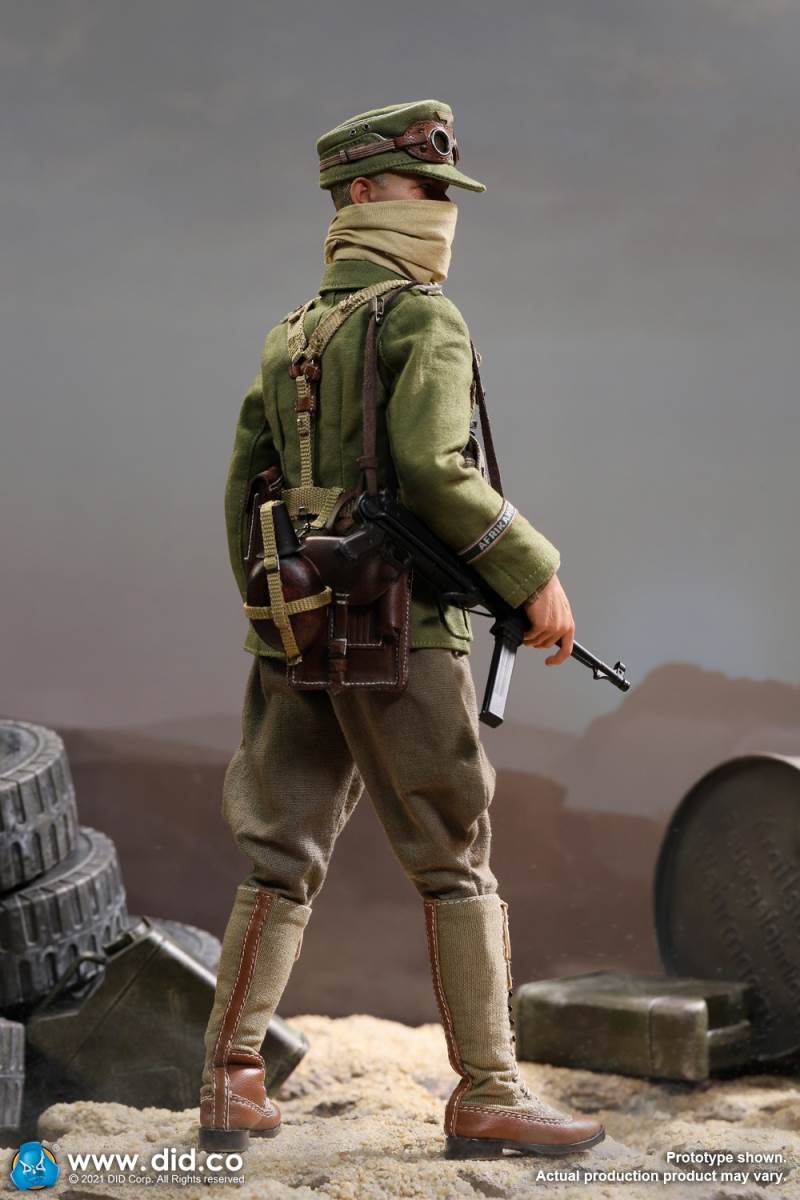 Captain of the WWII African Army Defense Forces 1/6