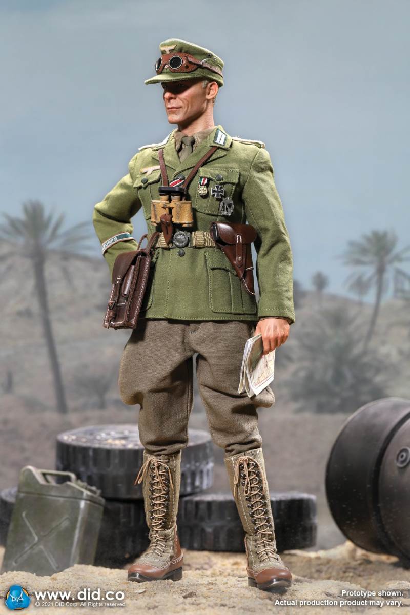Captain of the WWII African Army Defense Forces 1/6