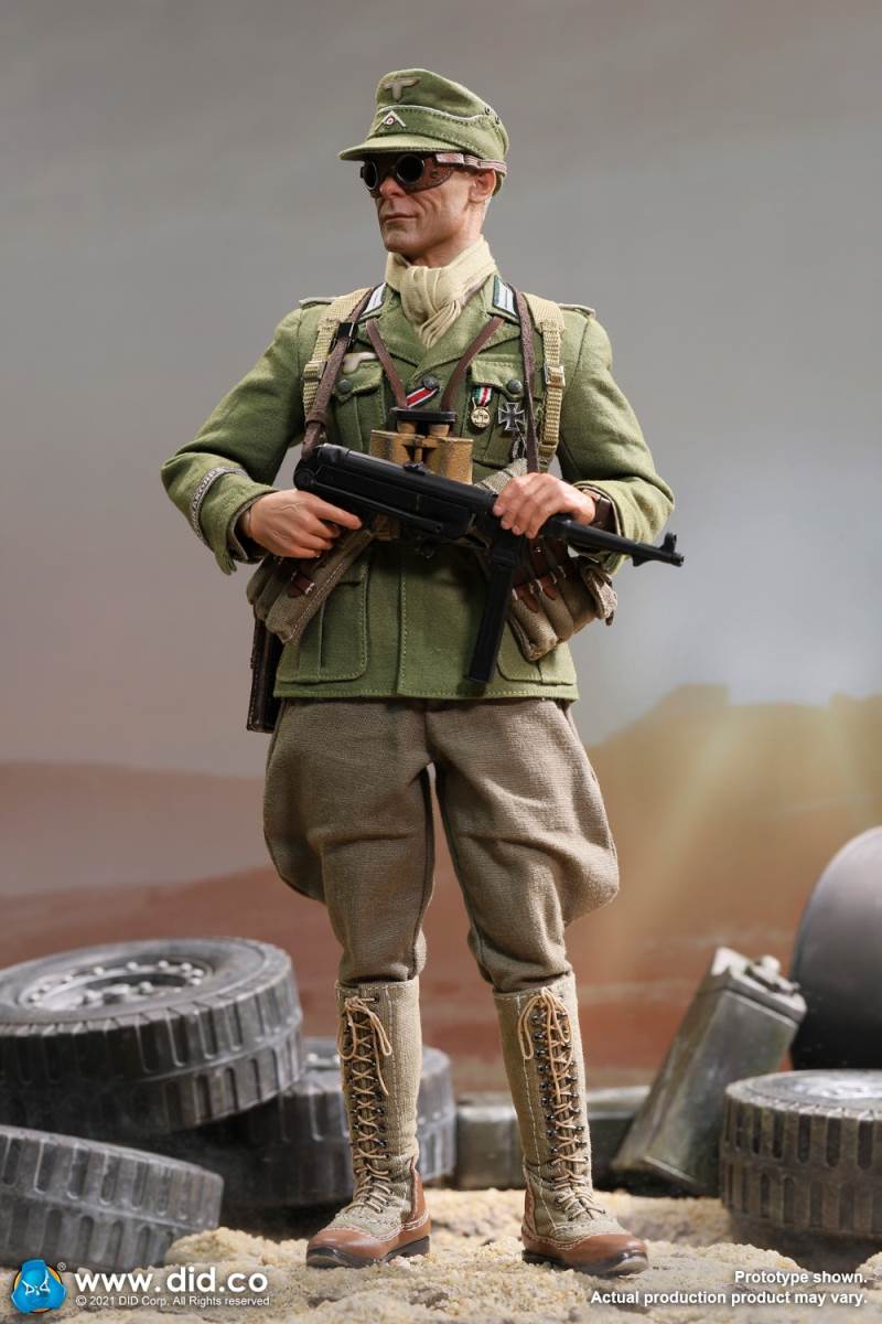 Captain of the WWII African Army Defense Forces 1/6