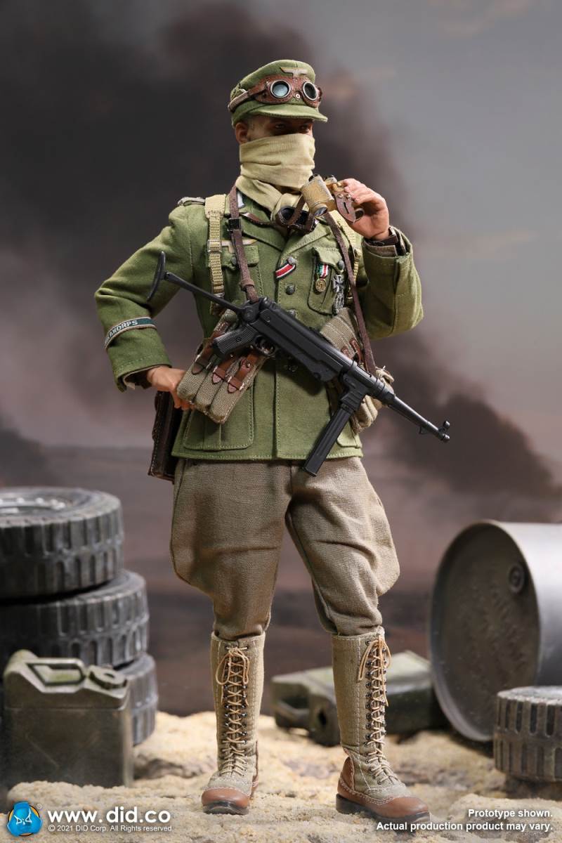 Captain of the WWII African Army Defense Forces 1/6
