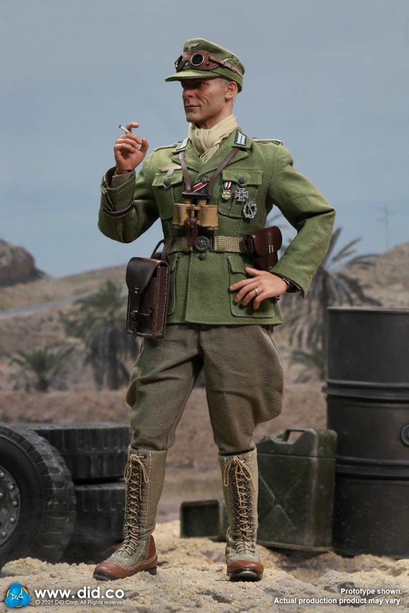 Captain of the WWII African Army Defense Forces 1/6