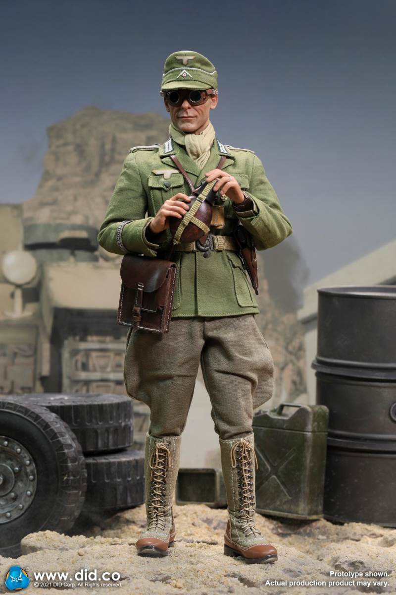 Captain of the WWII African Army Defense Forces 1/6