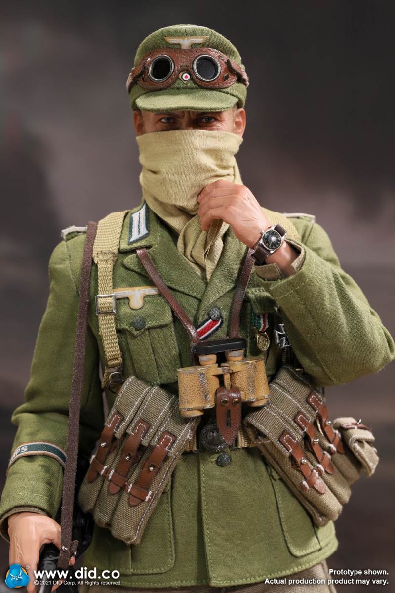 Captain of the WWII African Army Defense Forces 1/6