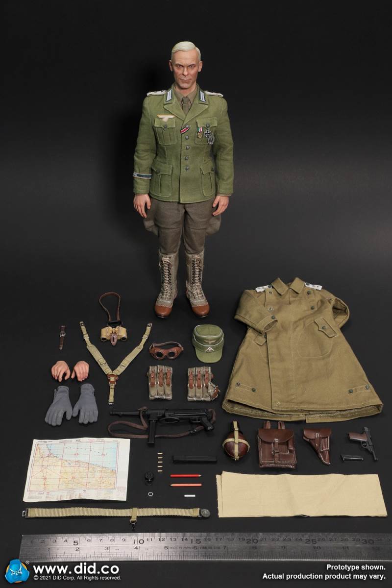 Captain of the WWII African Army Defense Forces 1/6