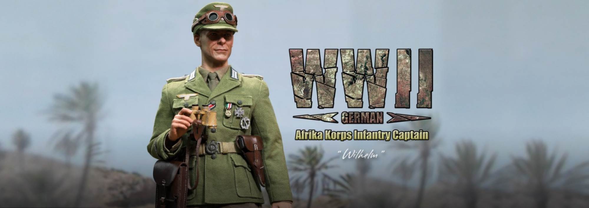Captain of the WWII African Army Defense Forces 1/6