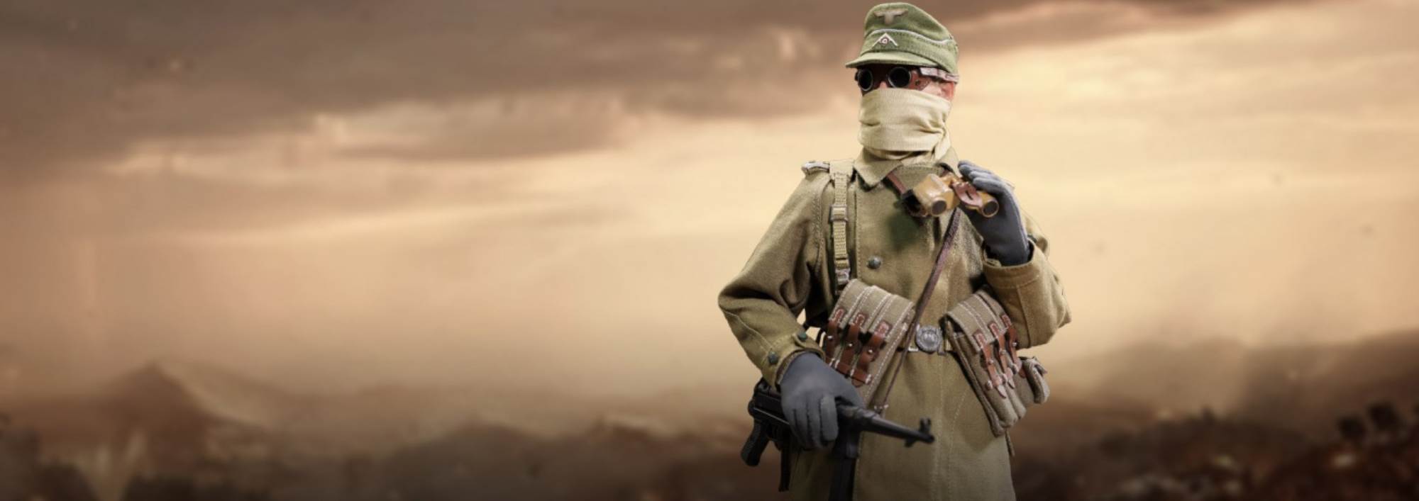 Captain of the WWII African Army Defense Forces 1/6