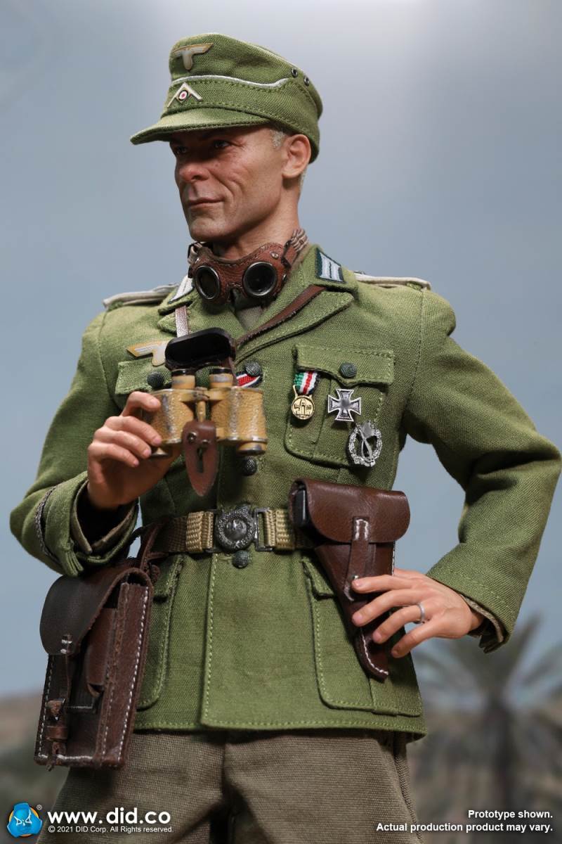 Captain of the WWII African Army Defense Forces 1/6