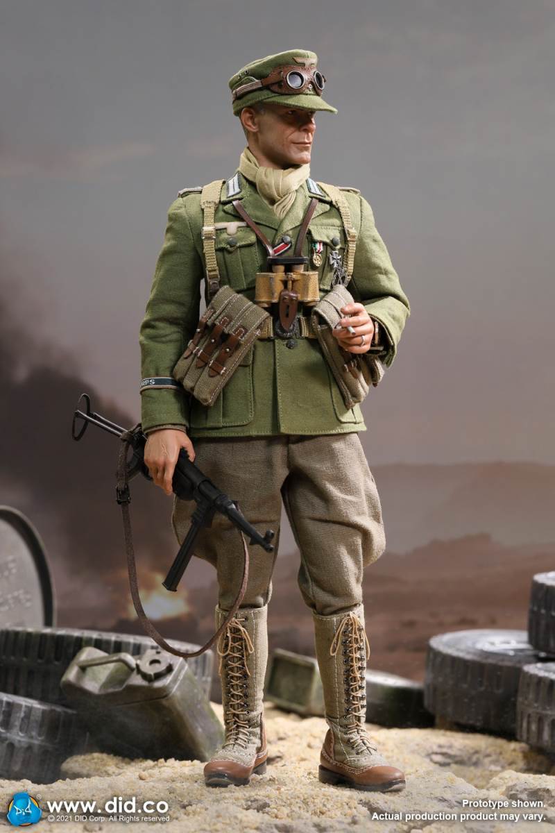 Captain of the WWII African Army Defense Forces 1/6