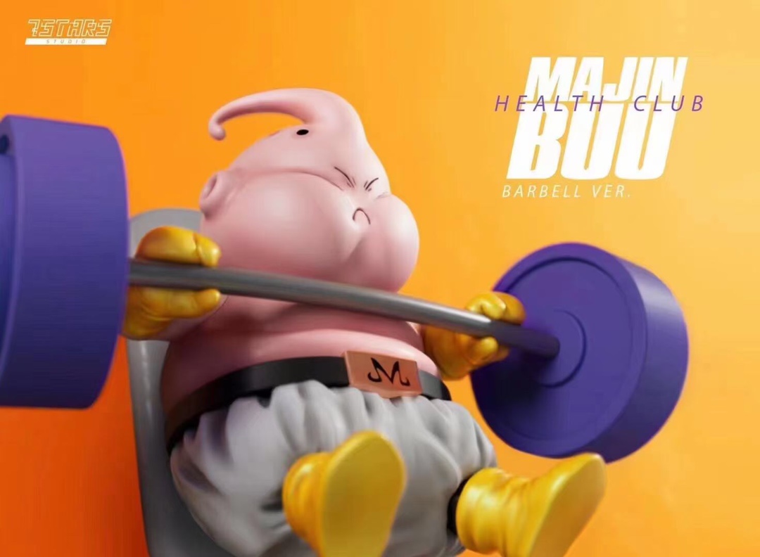 Weight Lifting Fat Buu - Dragon Ball