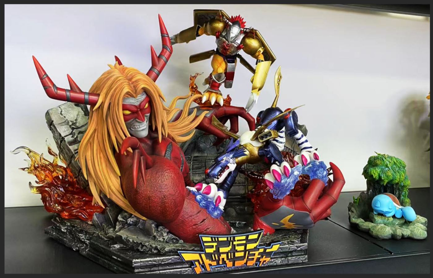 WarGreymon & MetalGarurumon vs Vamdemon - Digimon