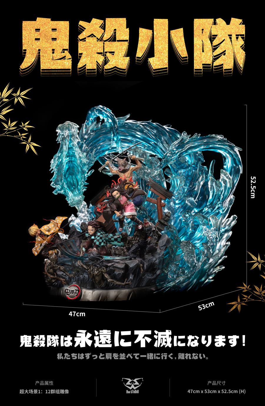 Zentisu, Tanjiro , Nezuko & Inosuke – Demon Slayer 