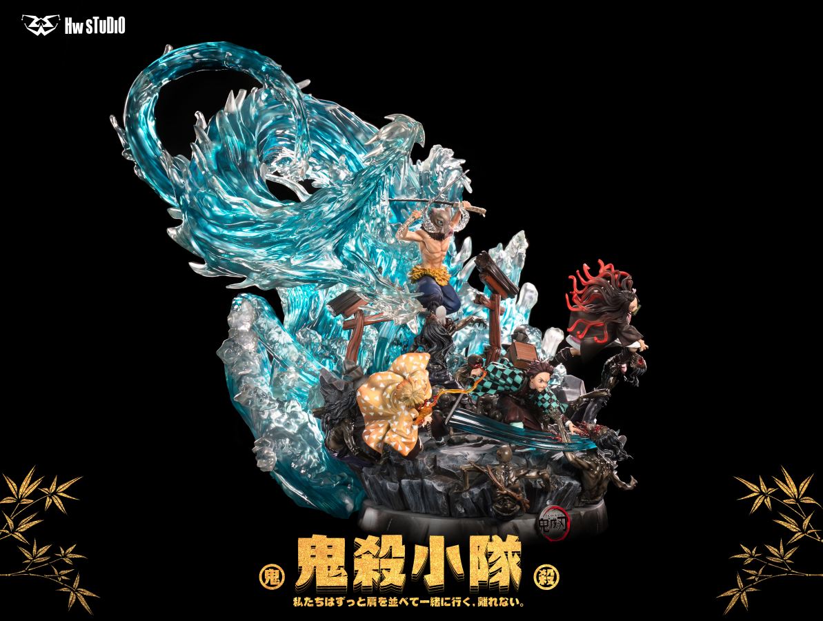 Zentisu, Tanjiro , Nezuko & Inosuke – Demon Slayer 