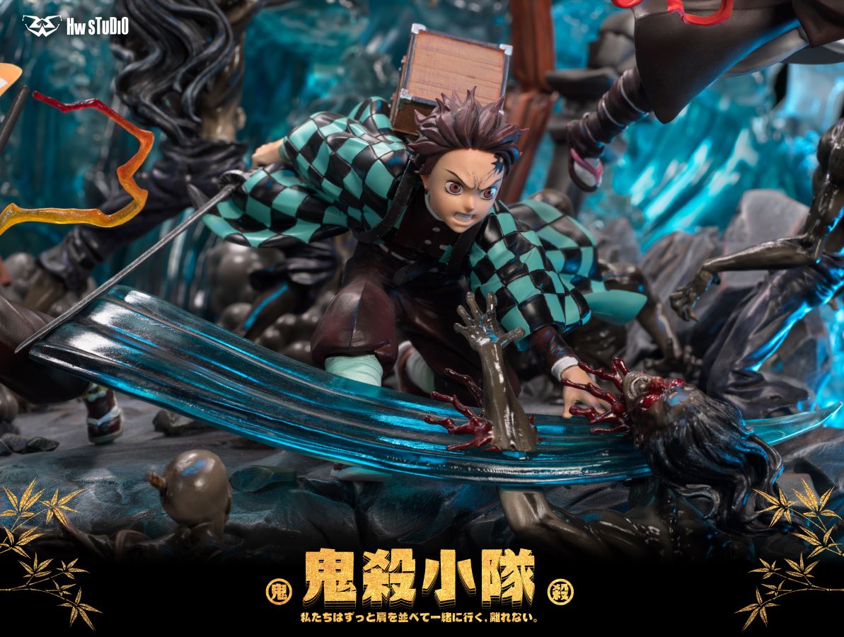 Zentisu, Tanjiro , Nezuko & Inosuke – Demon Slayer 