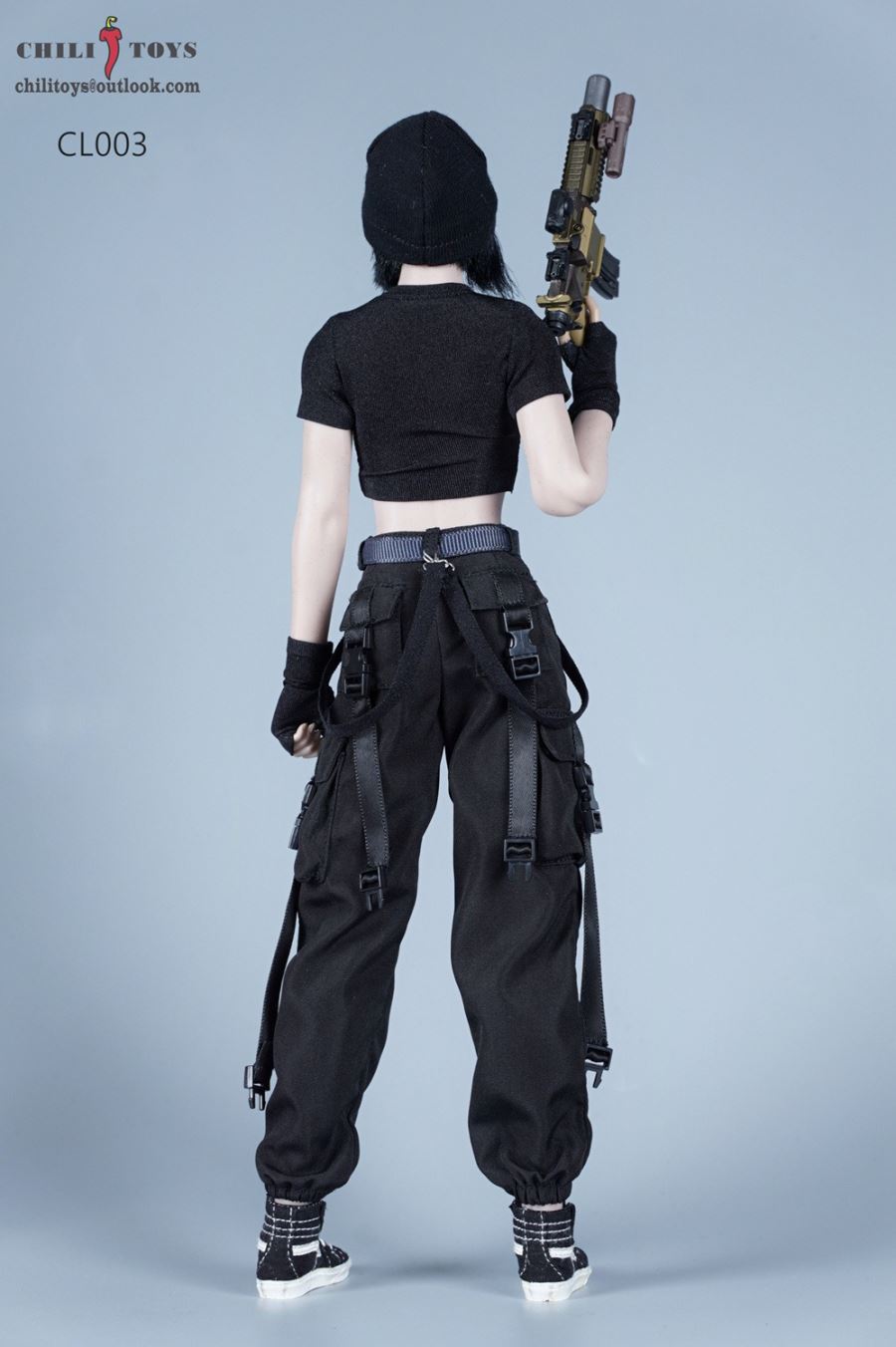 Functional overalls dress 1/6