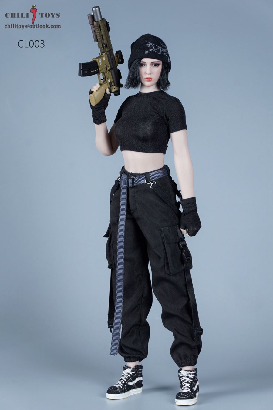 Functional overalls dress 1/6