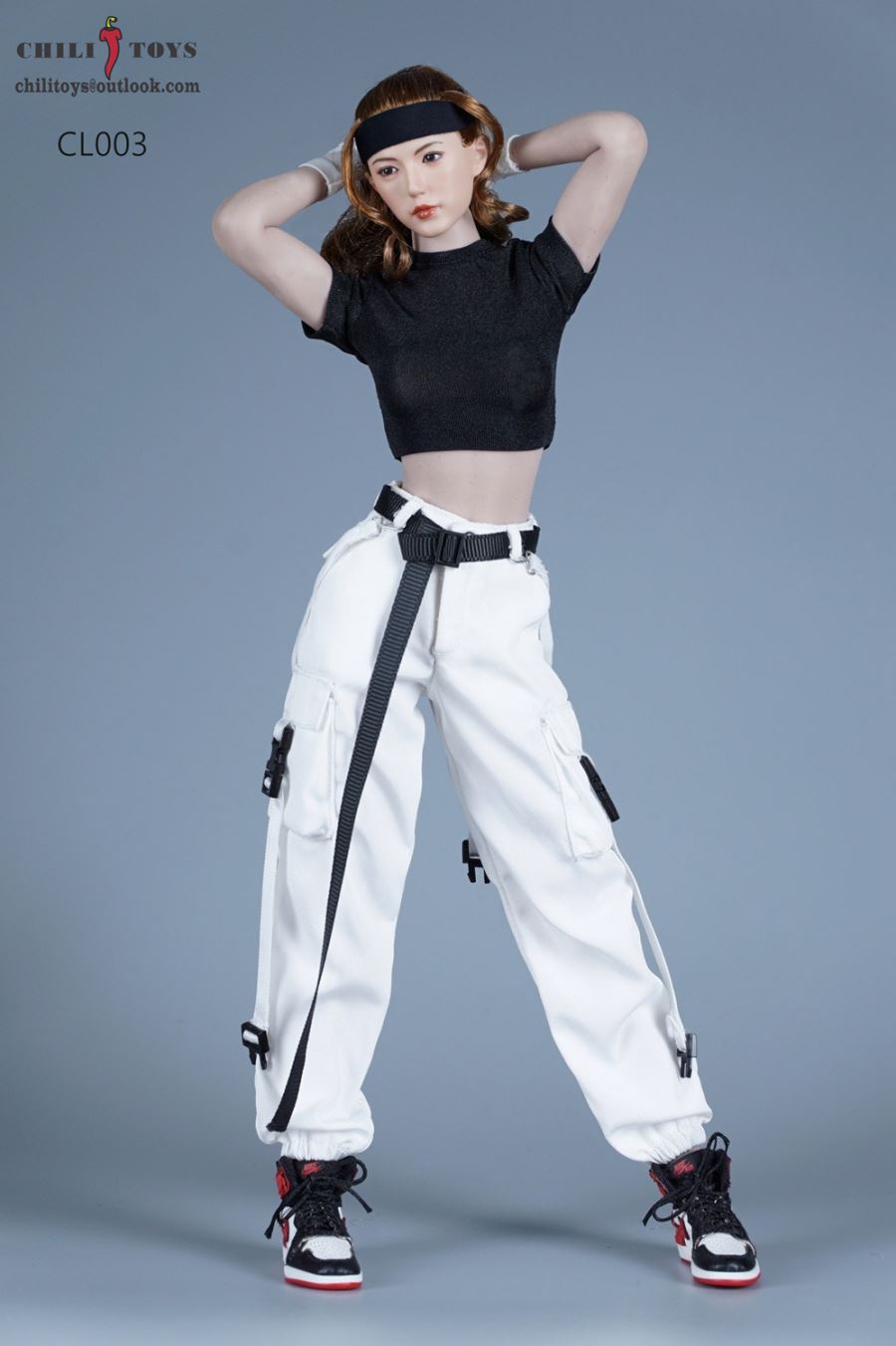 Functional overalls dress 1/6