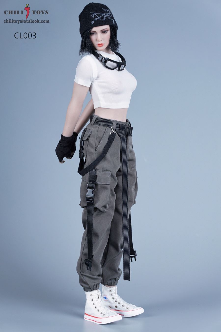 Functional overalls dress 1/6