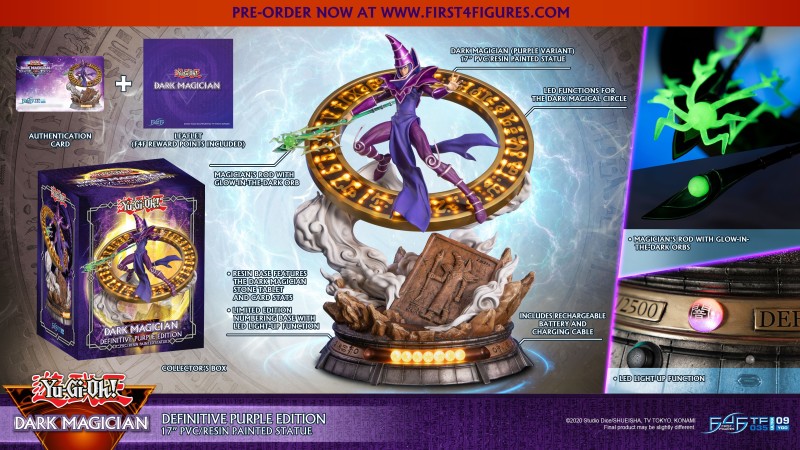 YU-GI-OH! – DARK MAGICIAN (EXCLUSIVE PURPLE/BLUE EDITION, DEFINITIVE PURPLE/BLUE EDITION)