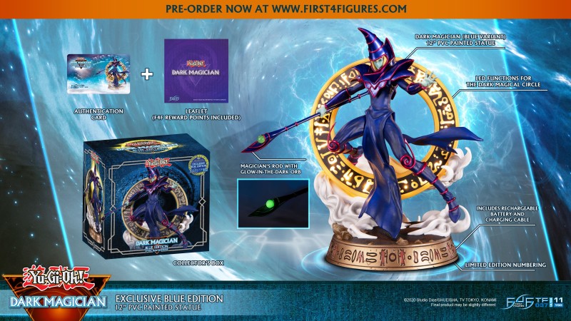 YU-GI-OH! – DARK MAGICIAN (EXCLUSIVE PURPLE/BLUE EDITION, DEFINITIVE PURPLE/BLUE EDITION)