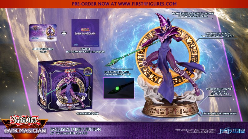 YU-GI-OH! – DARK MAGICIAN (EXCLUSIVE PURPLE/BLUE EDITION, DEFINITIVE PURPLE/BLUE EDITION)