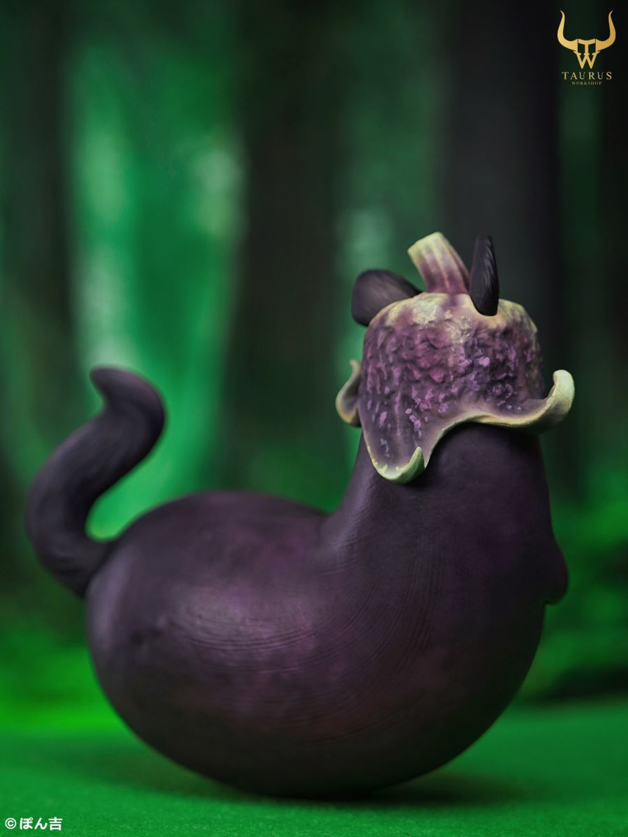 Wild Vegetable Wizard - Eggplant Cat