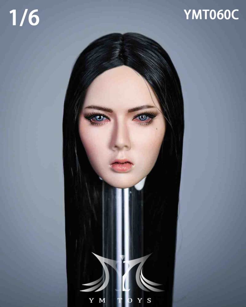 Female head carving 1/6