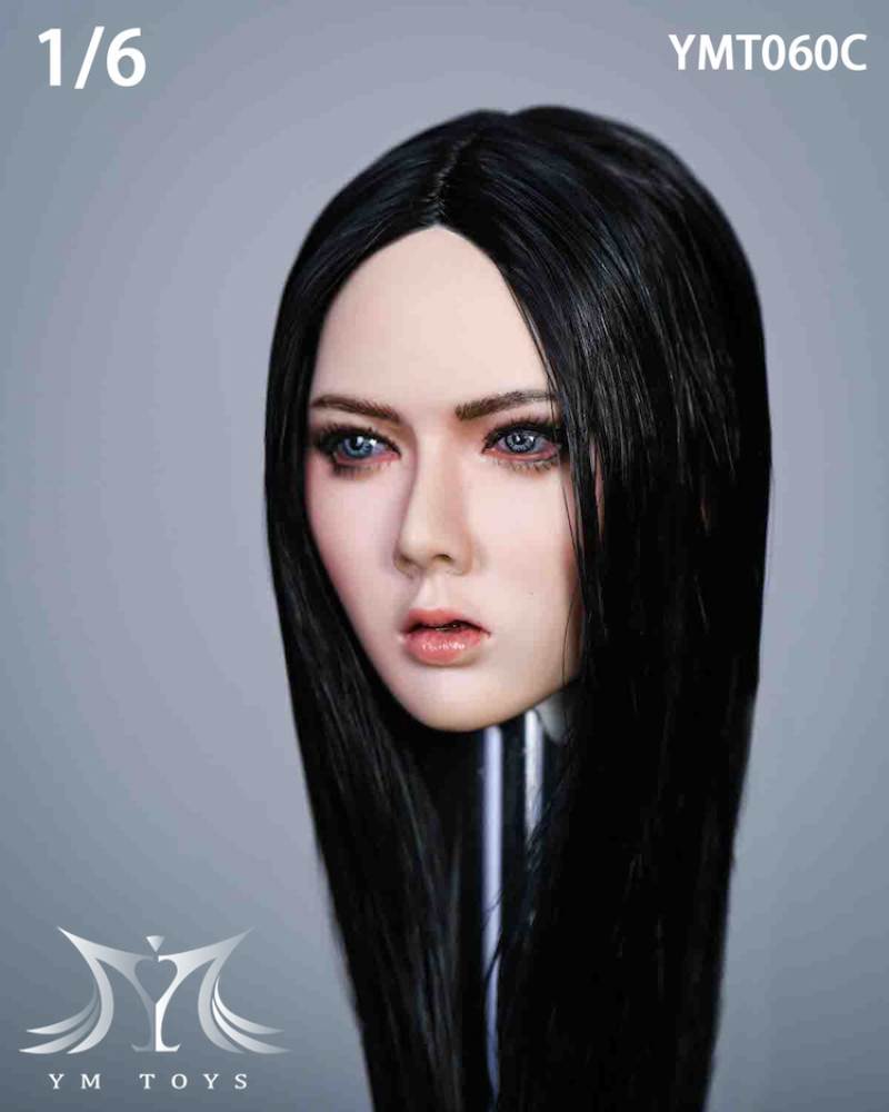 Female head carving 1/6