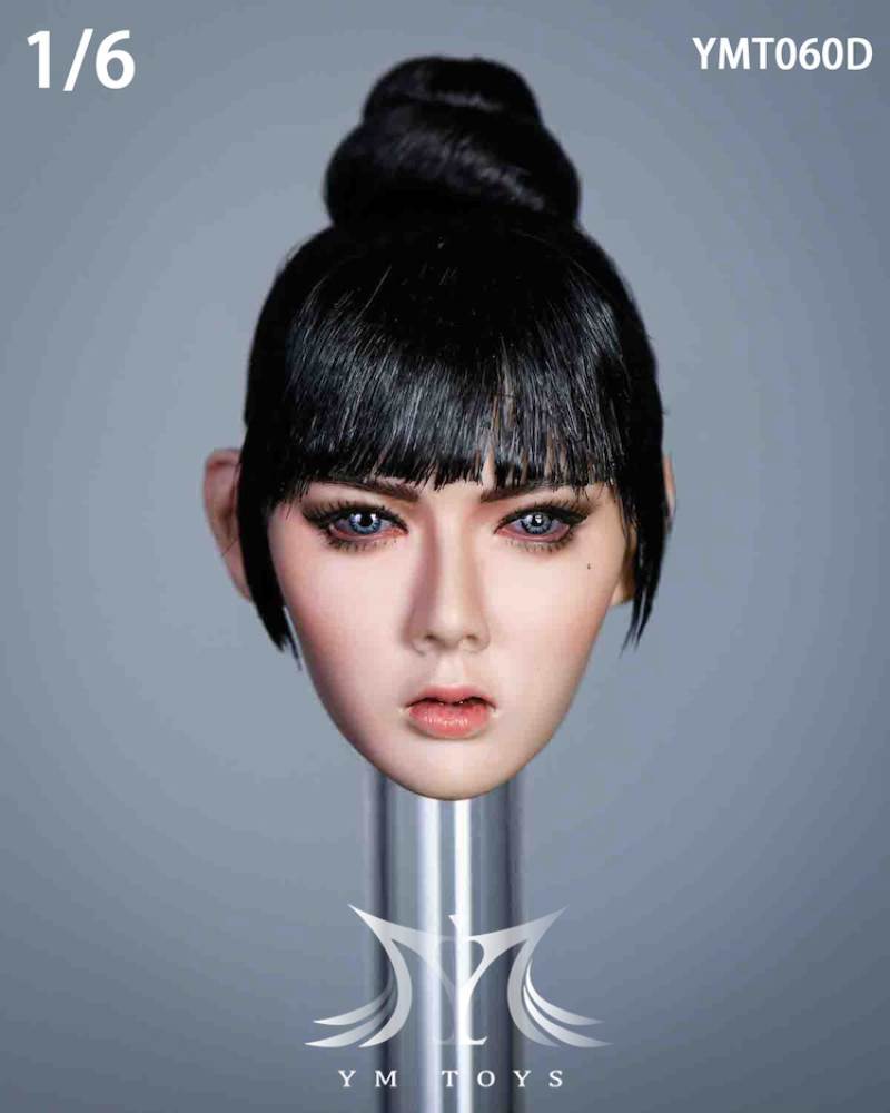 Female head carving 1/6