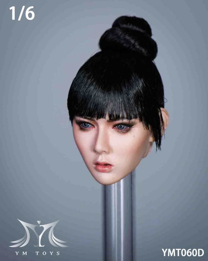 Female head carving 1/6