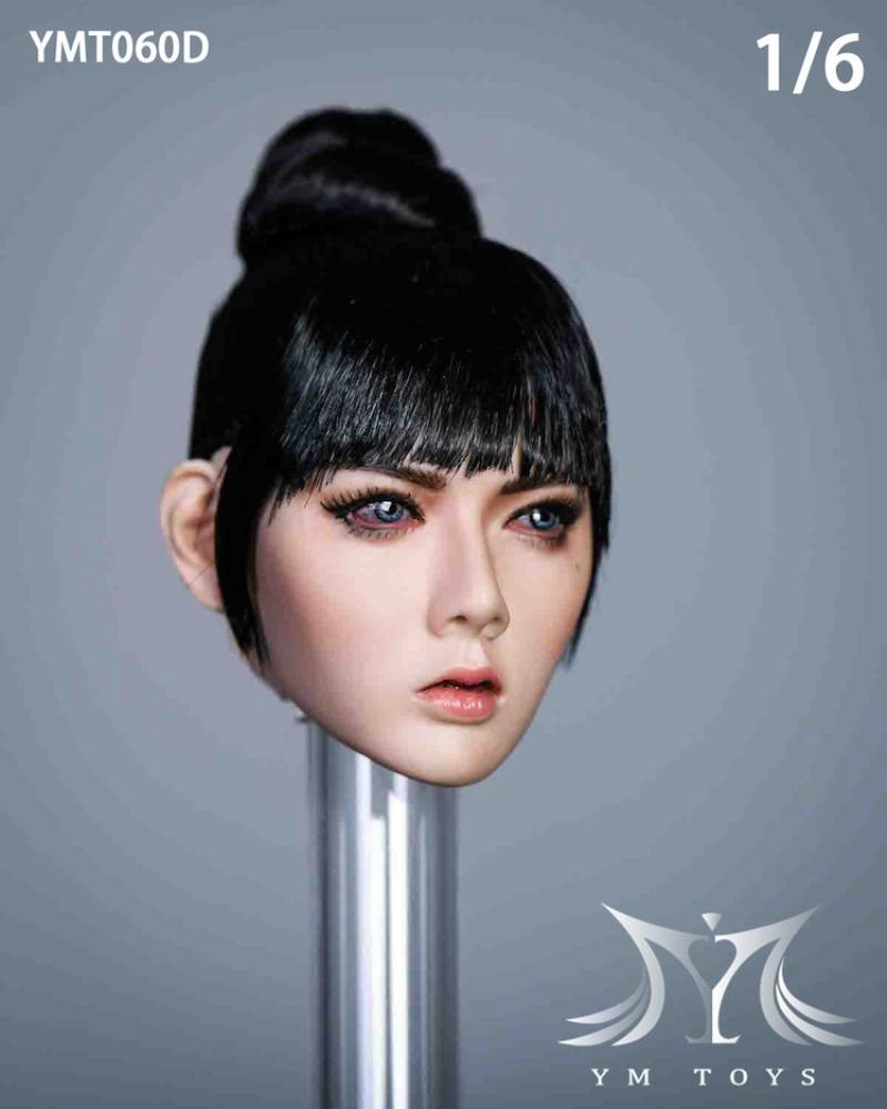 Female head carving 1/6