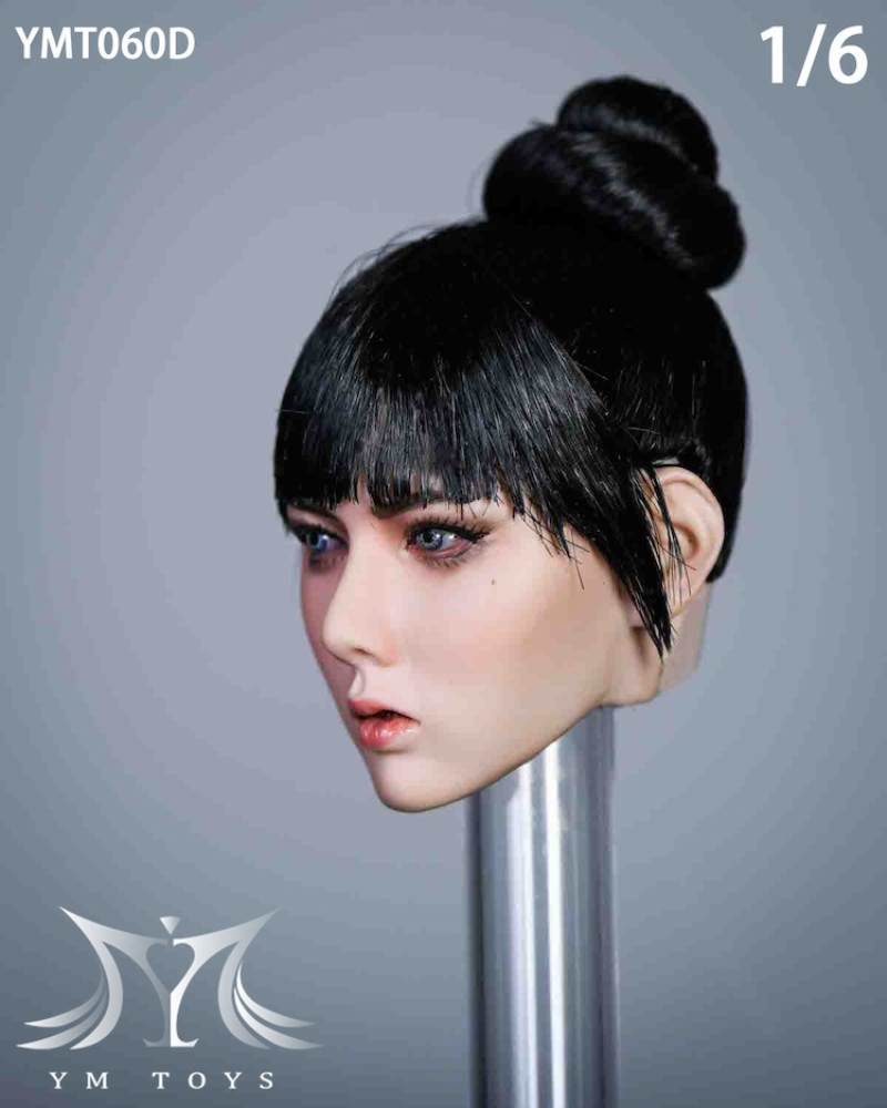 Female head carving 1/6