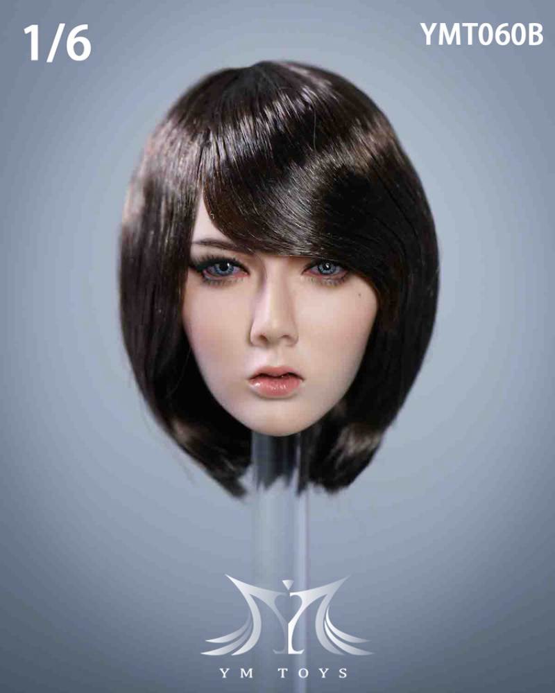 Female head carving 1/6