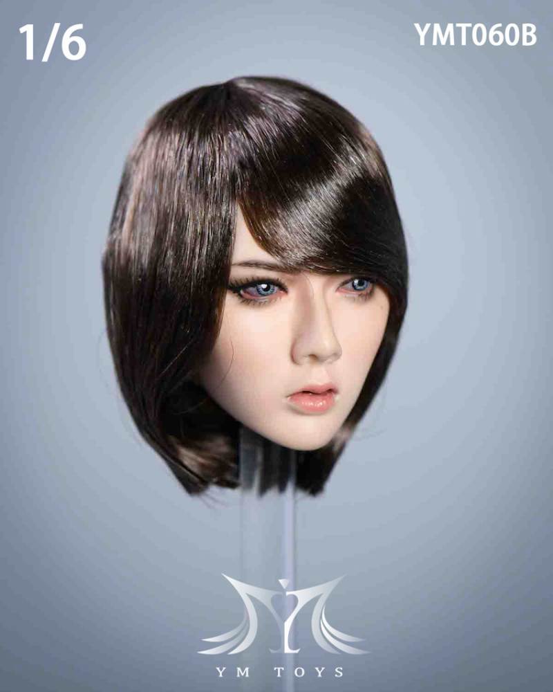 Female head carving 1/6