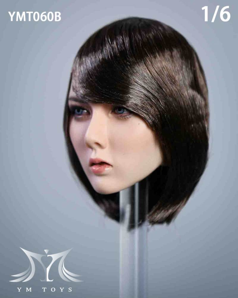Female head carving 1/6